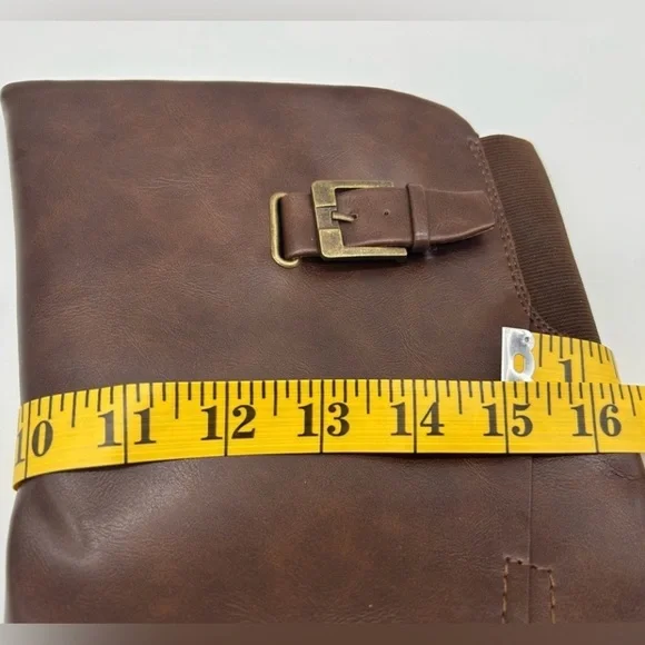 Baretraps Carmen Vegan Knee-High Riding Boots Brown Size 6.5 New With Box - Picture 7 of 9